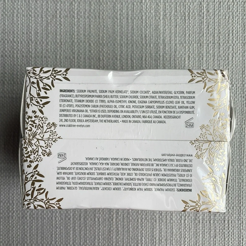 Crabtree & Evelyn winter forest triple milled soap